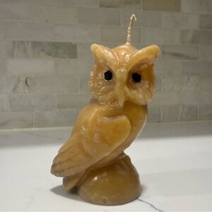 Owl Shaped Candle